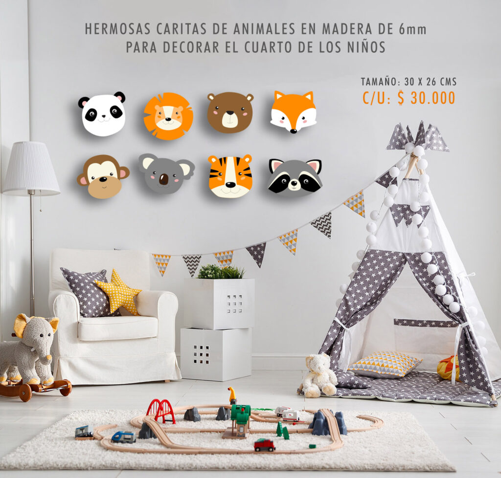 caritas de animales