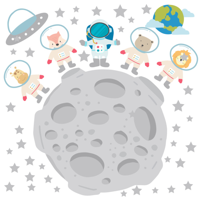 Stickers Astronautas