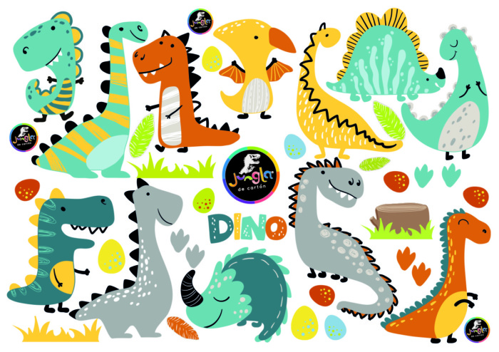 Stickers Dinosaurios