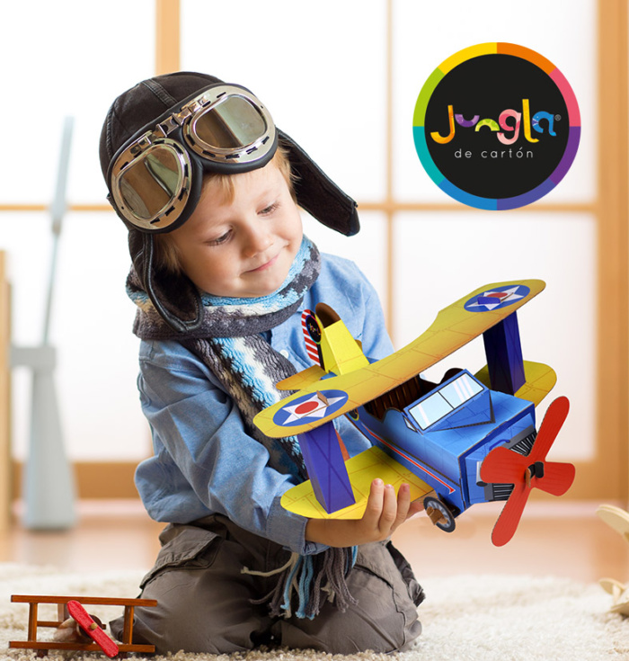 Avión Planeador Decorado - Imagen 4